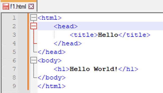After Indent HTML file in Notepad++